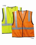 Economy Single Pocket Hook-and-Loop Mesh Vest