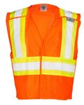 Contrasting Mesh Breakaway Vest