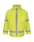 Hi-Vis Flame-Resistant Rain Jacket