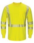 Hi-Visibility Lightweight Long Sleeve T-Shirt - Tall Sizes