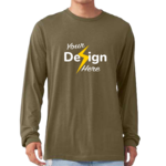 Unisex Heather CVC Long Sleeve Tee