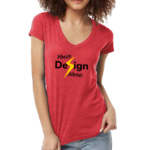 Women's Poly-Rich V-Neck T-Shirt