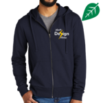 Unisex Organic French Terry Full Zip Hoodie