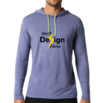 Softstyle® Lightweight Hooded Long Sleeve T-Shirt