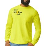 Ultra Cotton® Long Sleeve Pocket T-Shirt
