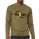 FWD Fashionriblend Raw Neck Long Sleeve Tee