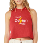 Women's Racerback Crop Tank
