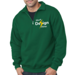 USA-Made Quarter-Zip Pullover Sweatshirt