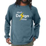 Sponge Fleece Drop Shoulder Crewneck Sweatshirt