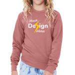 Youth Sponge Fleece Crewneck Sweatshirt