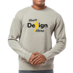 Midweight Pigment-Dyed Crewneck Sweatshirt