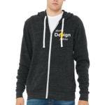 Triblend Sponge Fleece Full-Zip Hoodie