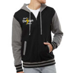 Heavyweight Varsity Full-Zip Hooded Sweatshirt