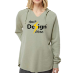 Women’s Lightweight California Wave Wash Hooded Sweatshirt