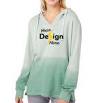 Women's French Terry Ombré Hooded Sweatshirt