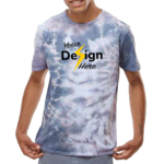 LaMer Over-Dyed Crinkle Tie-Dyed T-Shirt