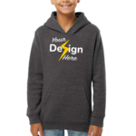 Youth Triblend Fleece Hooded Sweatshirt