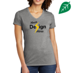 Women's Tri Blend V Neck Tee