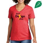 Women's Recycled Blend V Neck Tee