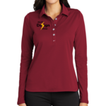 Ladies Long Sleeve Dri FIT Stretch Tech Polo