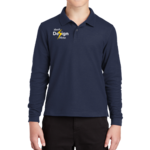 Youth Long Sleeve Silk Touch Polo