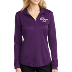 Ladies Silk Touch Performance Long Sleeve Polo