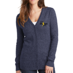 Ladies Marled Cardigan Sweater
