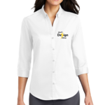 Ladies 3/4 Sleeve SuperPro Twill Shirt