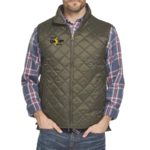 Vintage Diamond Quilted Vest