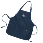 Full-Length Apron with Pouch Pocket