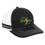 Two Stripe Snapback Trucker Cap
