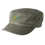 Distressed Military Hat